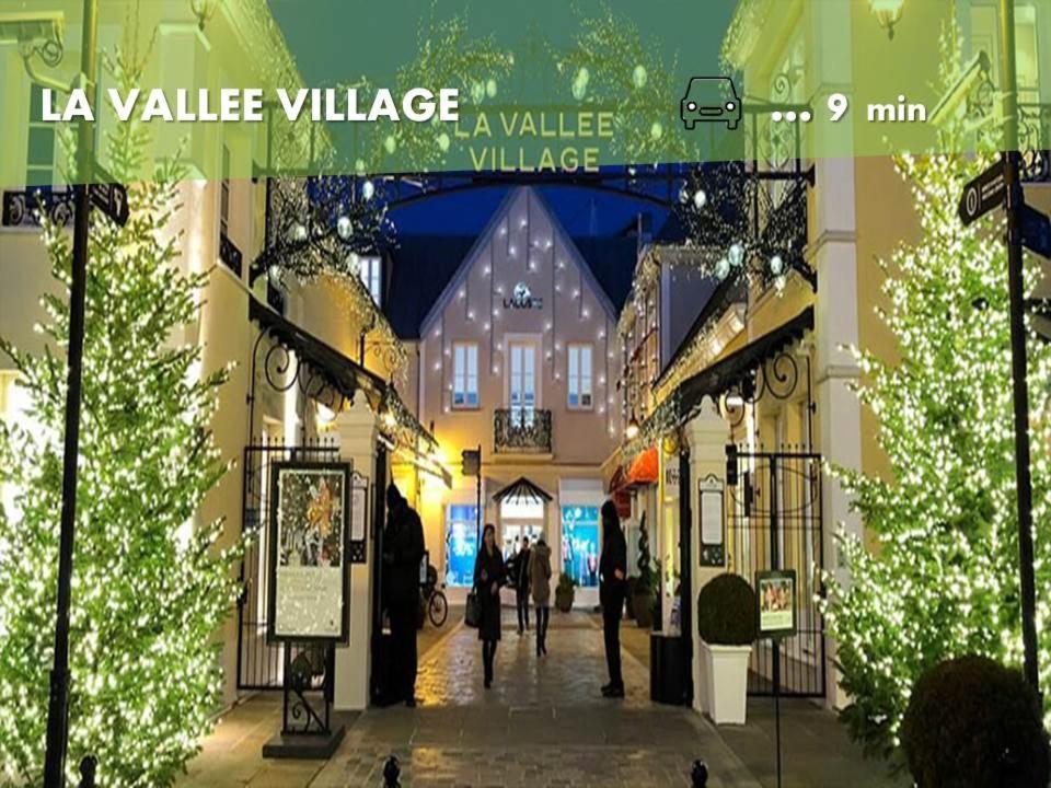 Appartement De Charme Disneyland Paris - Nidouest Chanteloup En Brie Exterior foto