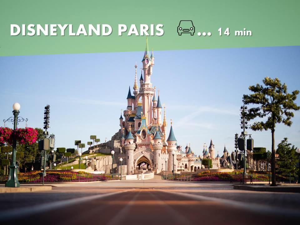Appartement De Charme Disneyland Paris - Nidouest Chanteloup En Brie Exterior foto